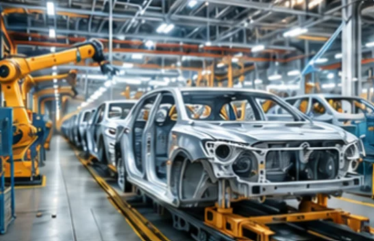 Linha industrial do segmento automotivo